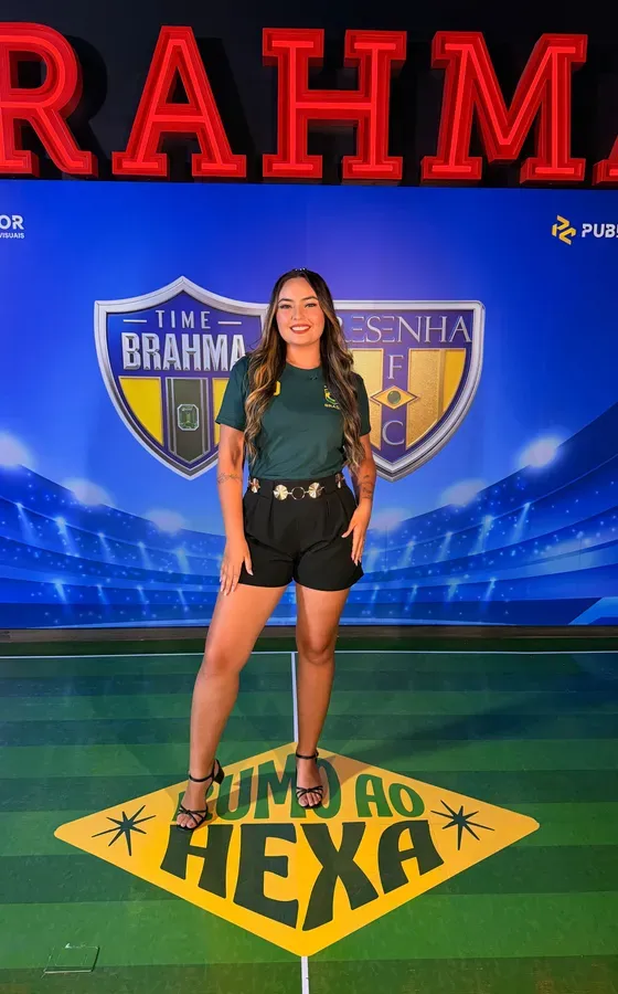 Gabi depois do acompanhamento