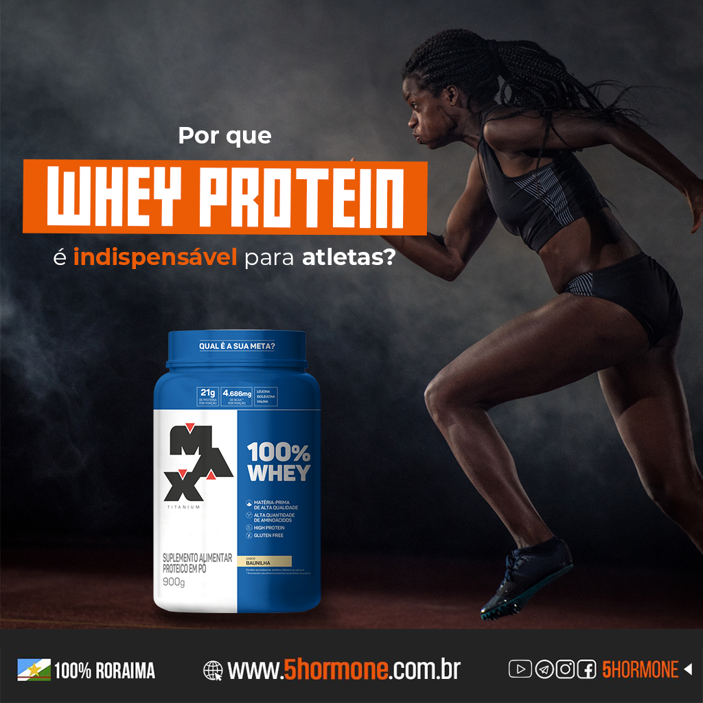 Por que whey protein é indispensável para atletas?