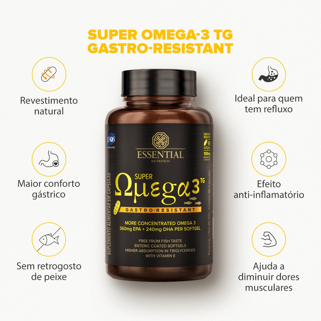 Super Omega 3 TG 1G 180 Caps Essential