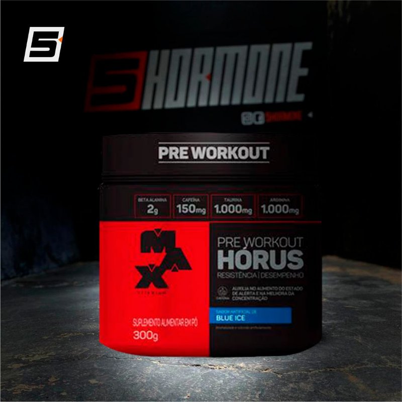 Pré treino horus  - 300g - max titanium