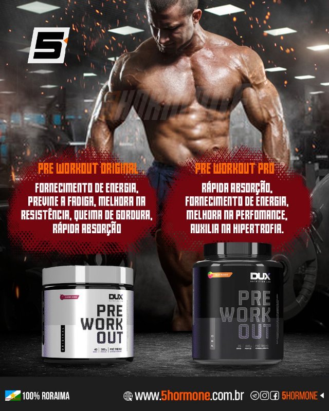 Pré-workout original (300g) - Dux Nutrition