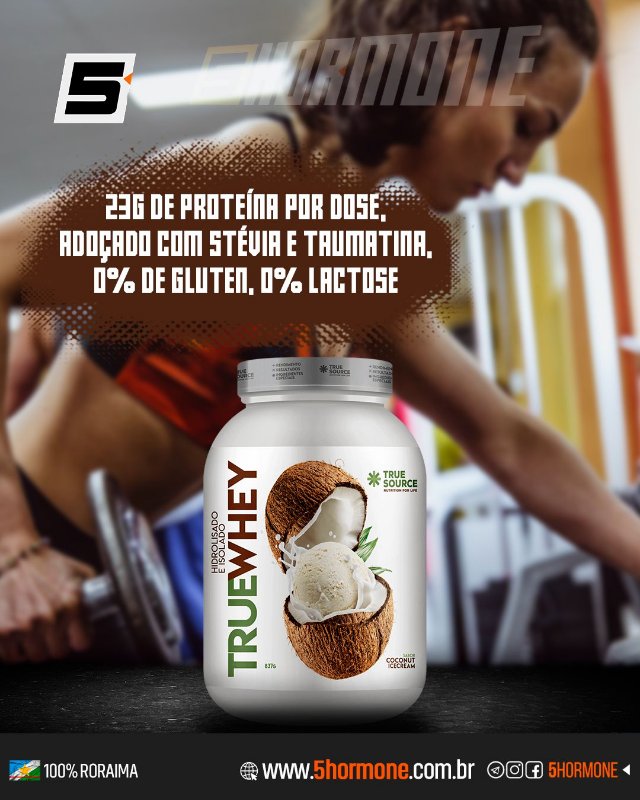 True whey protein isolado hidrolizado - True Source