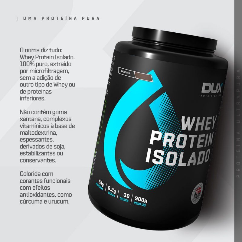 Whey protein dux isolado - POTE 900g