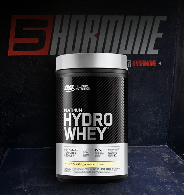 Gold standard whey Platinum Hydro Baunilha (800g)