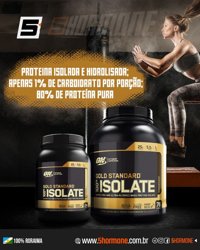 Whey Isolate 100% Gold Standard - optimum nutrition