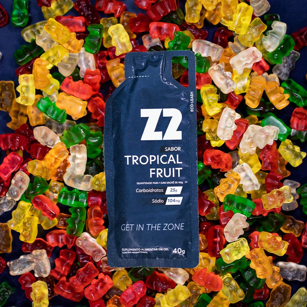 Energy Gel Z2 Tropical Fruit Display - Saches