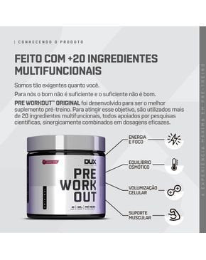 Pré-workout original (300g) - Dux Nutrition