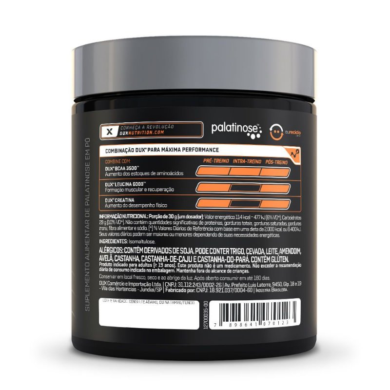 Palatinose™ (400G) - Dux Nutrition