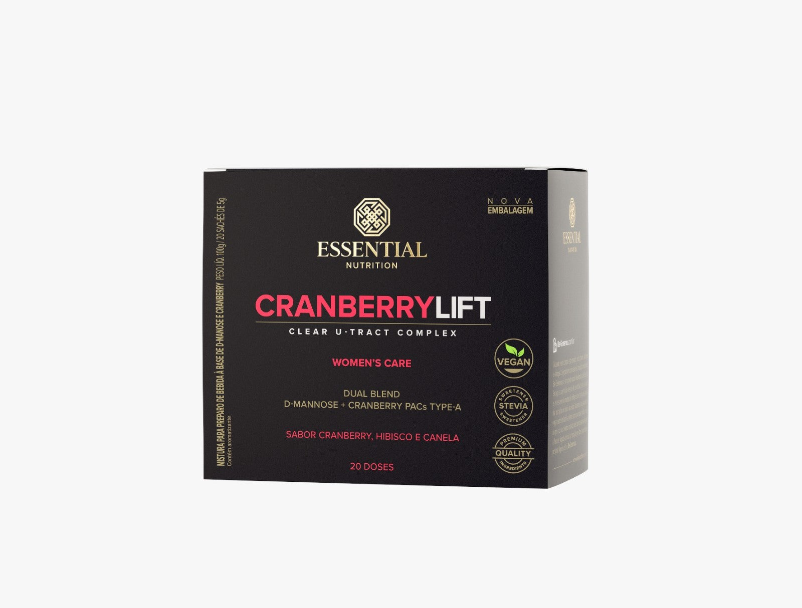 Cranberrylift Display 100g/20 Sachês Essential