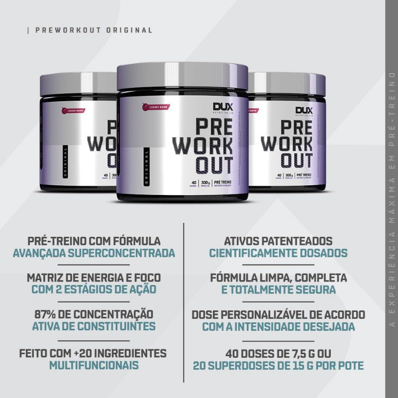 Pré-workout original (300g) - Dux Nutrition