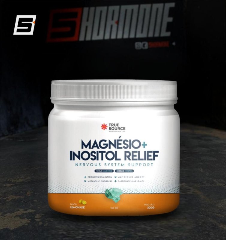 True Magnésio + inositol relief - 300g - True Source