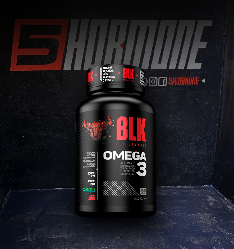 Ômega 3 - 60 capsulas - BLK Performance