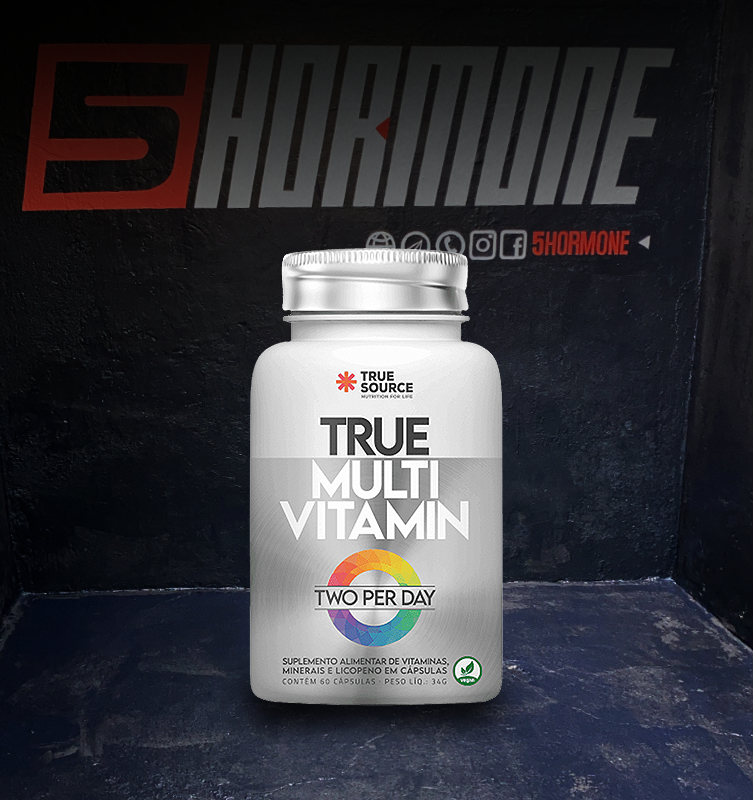 True Multi vitamin Two per day 60 cápsulas-true source