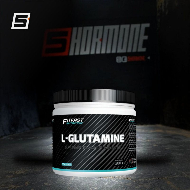 L - Glutamine - 300g Sem Sabor - Fitfast Nutrition