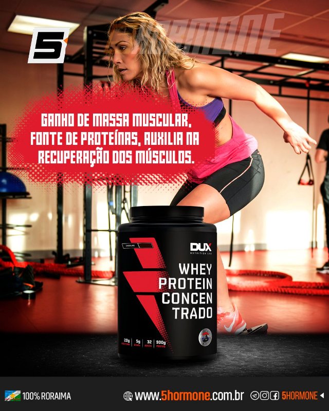 Whey protein dux concentrado - POTE 900g