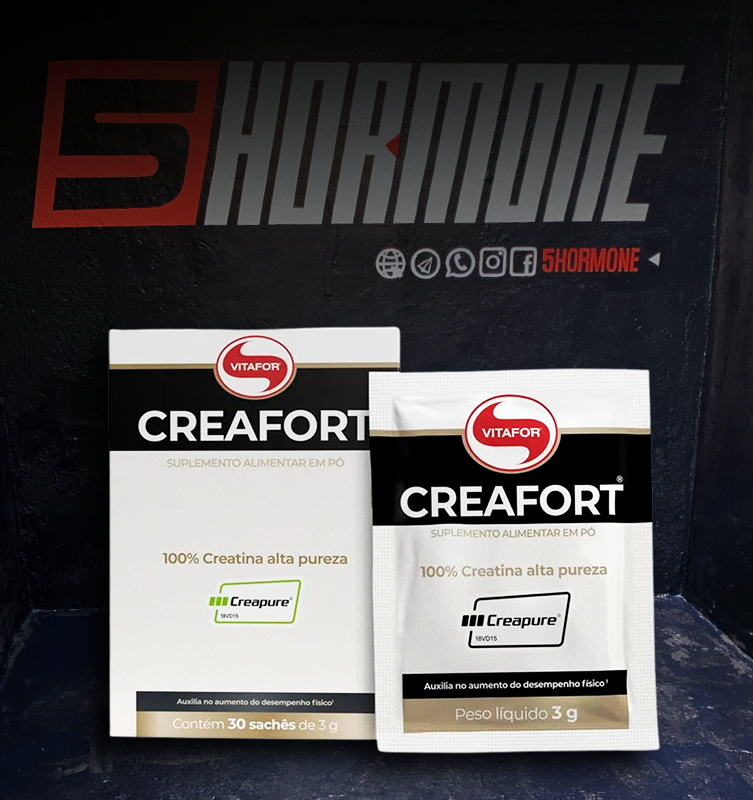 Creafort (Creapure) - sachê 3g - Vitafor