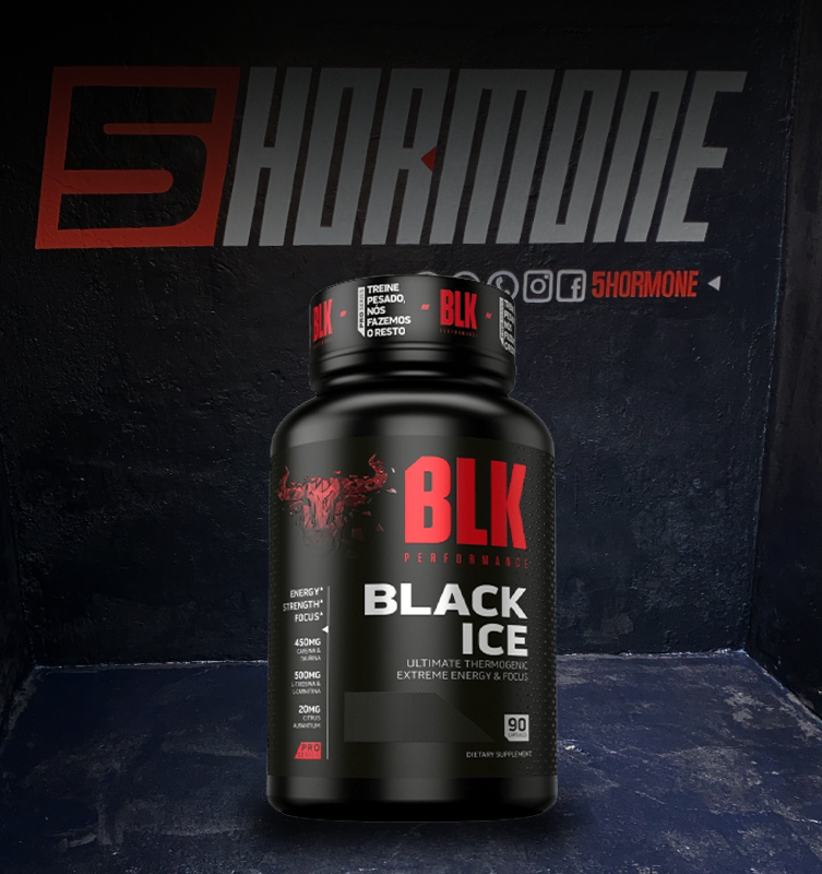 Termogenico Black Ice 90 capsulas - BLK Performance