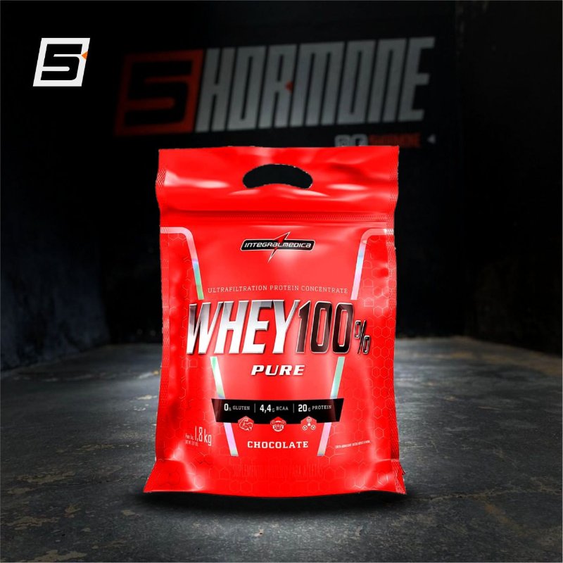 Whey 100% pure - 1,8KG - integral médica