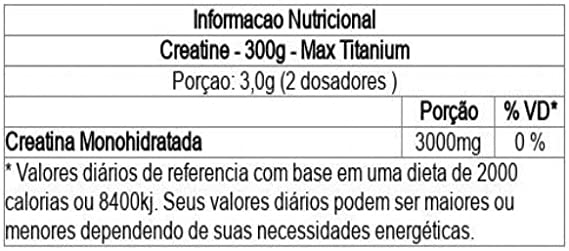 Combo Mass Titanium Refil 3KG + Creatina (150G) MAX TITANIUM