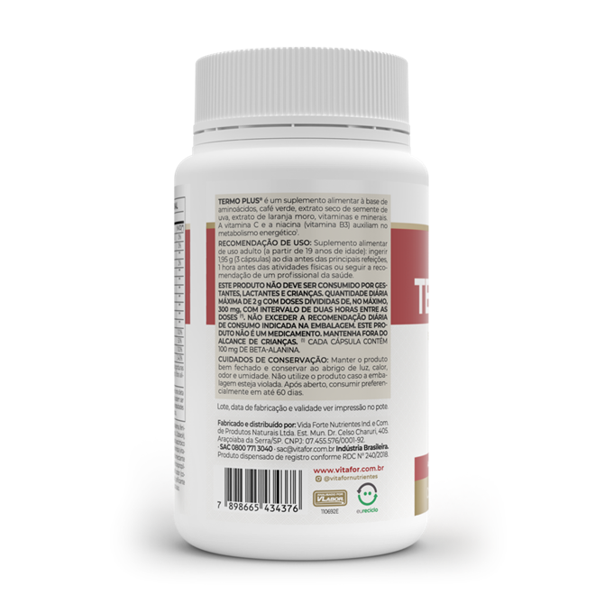 TERMO PLUS 90 CAPSULAS 650MG