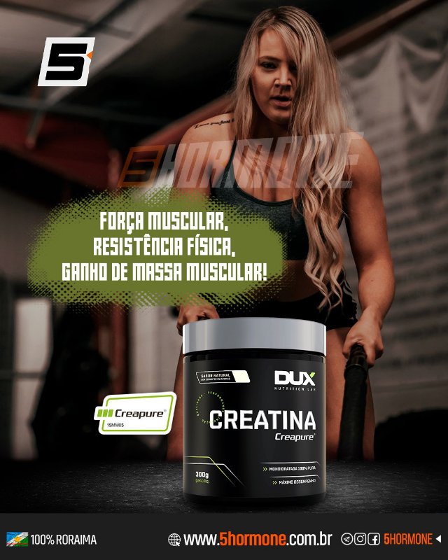 Dux Creatina (100% Creapure®) - Pote 300g