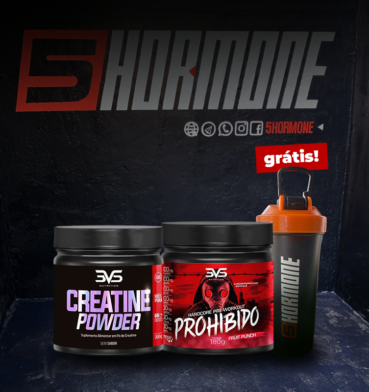 Combo Alta Performance - Creatina 3vs 300g + prohibido 180g