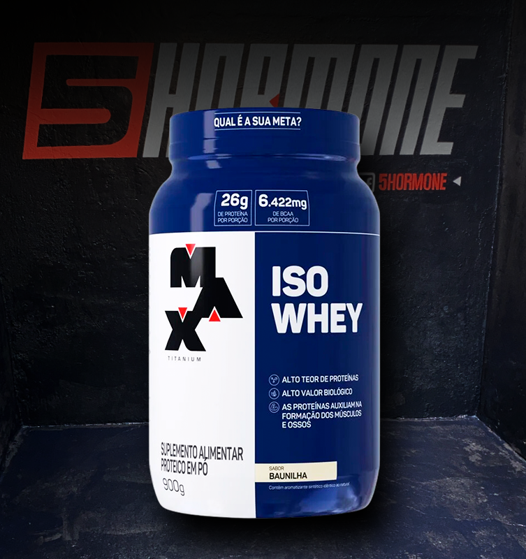 IsoWhey 900g - Max Titanium