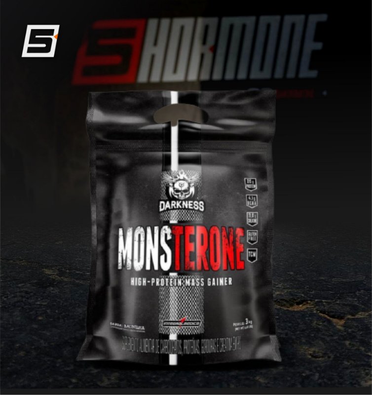 Monsterone darkness (3KG) pouch -  integral médica