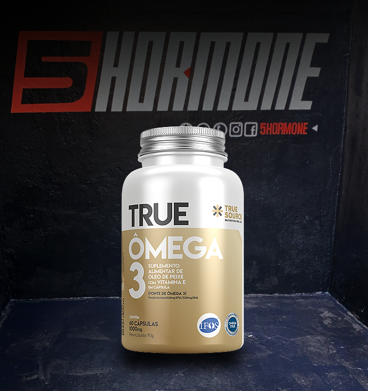 Ômega 3 true com vitamina e (60 cápsulas) - true source